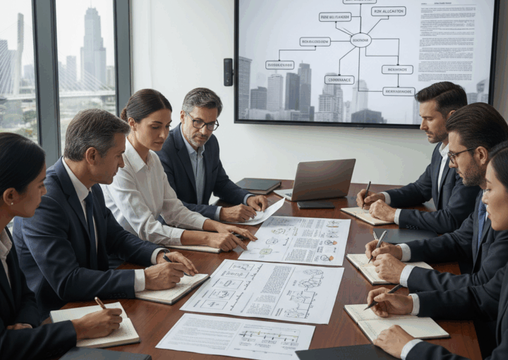 People discussing PPP mechanisms in India